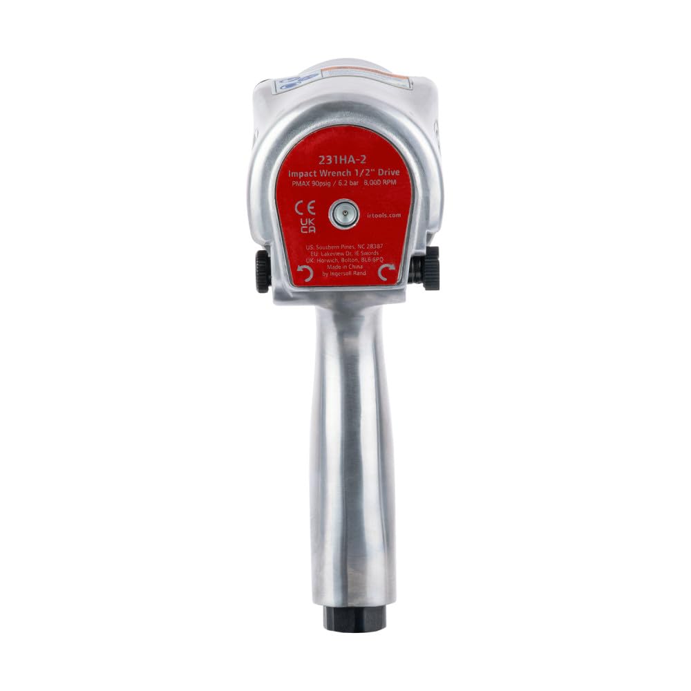 Ingersoll Rand 231HA-2 1/2" Super Duty Air Impact Wrench – 600 ft-lb