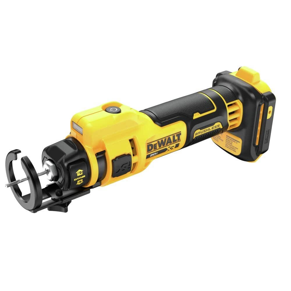 DEWALT 20V MAX XR Brushless Drywall Cut-Out Tool Bare (DCE555B)