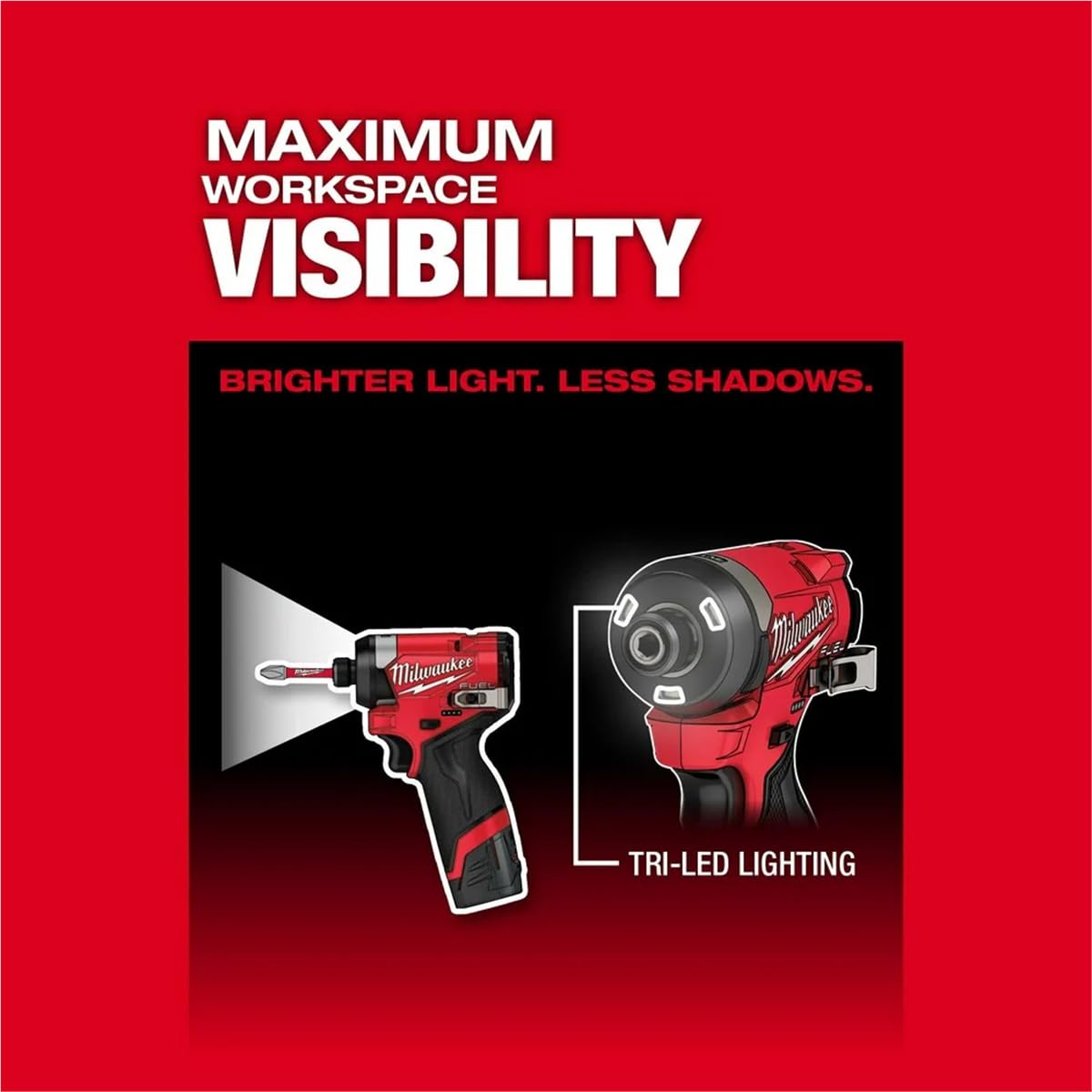 Milwaukee M12 FUEL 1/4" Hex Impact Driver Kit – Model 3453-22