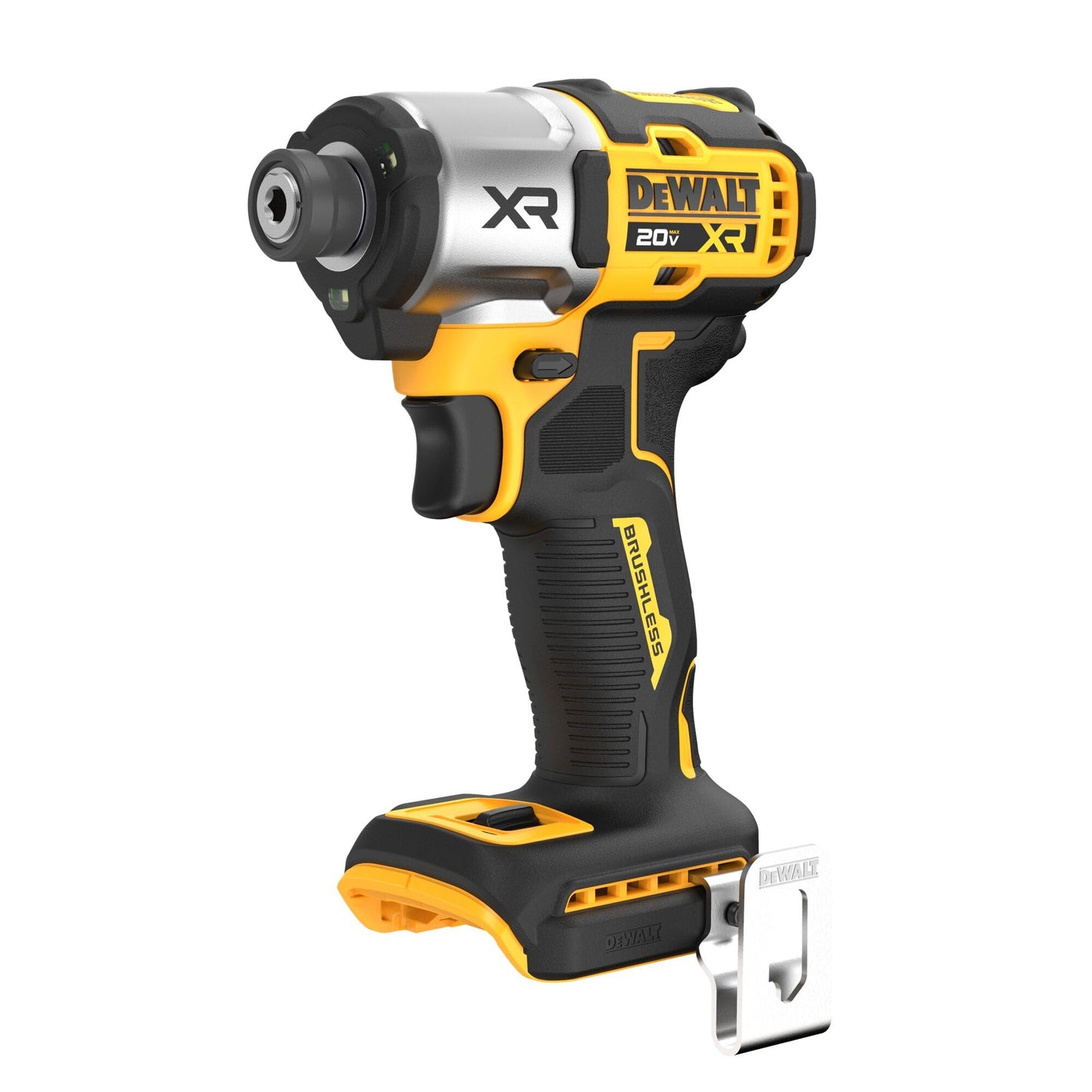 DEWALT 20V MAX XR 1/4 In Brushless 3-Speed Impact Driver (DCF845B)