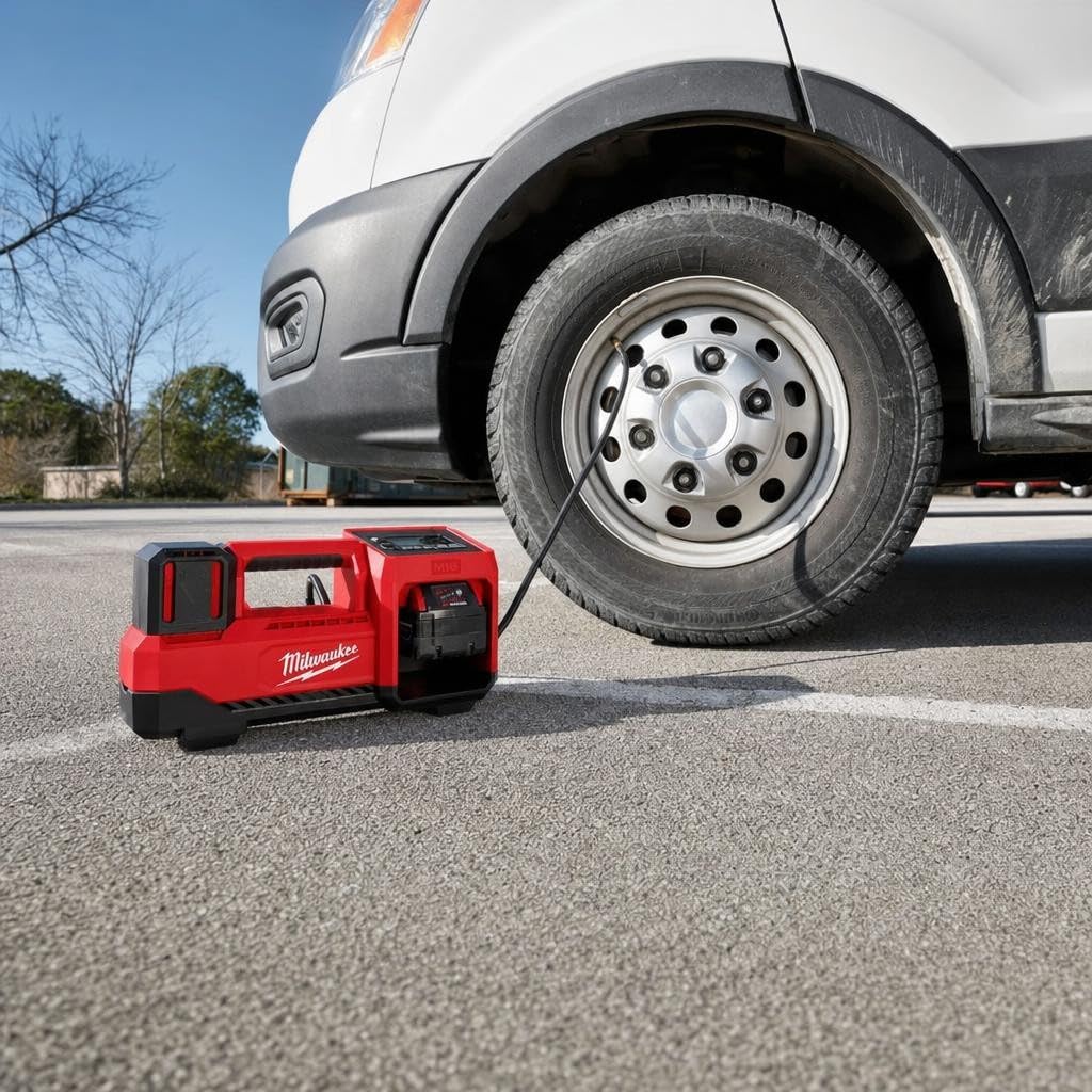 Milwaukee 2848-20 M18 Cordless Tire Inflator – Bare Tool