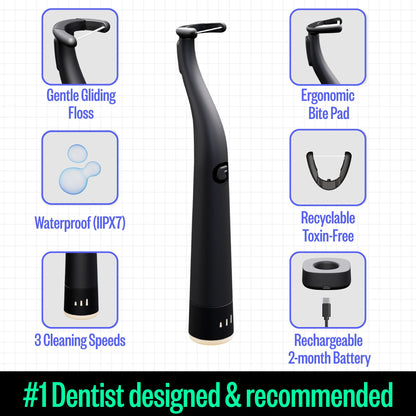 FLAUS Electric Flosser – Sonic Technology Dental Plaque Remover