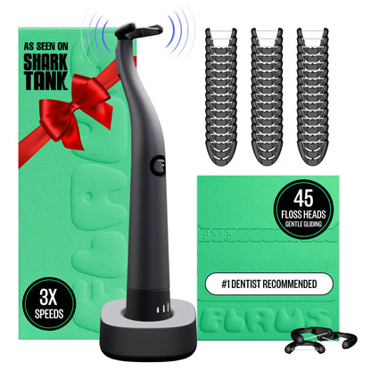 FLAUS Electric Flosser – Sonic Technology Dental Plaque Remover