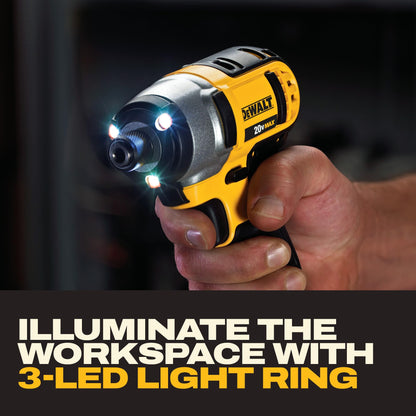 DEWALT 20V MAX Drill & Impact Driver Combo Kit, 2 Batteries (DCK240C2)