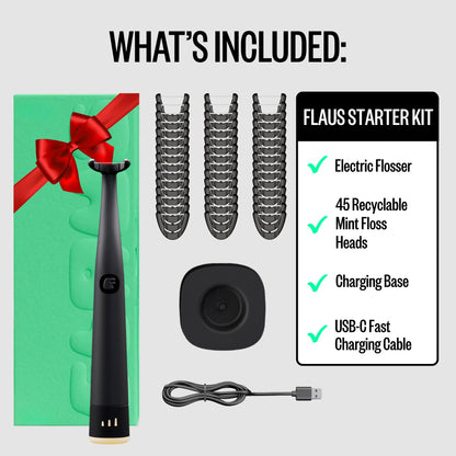 FLAUS Electric Flosser – Sonic Technology Dental Plaque Remover