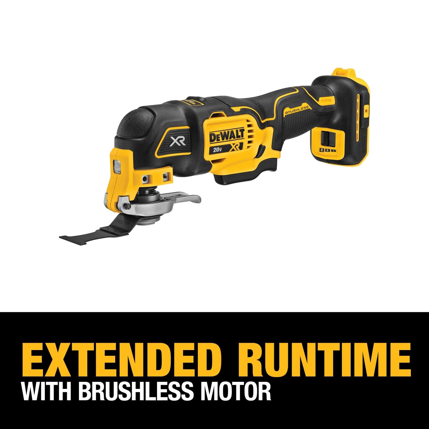 DEWALT 20V MAX XR Brushless Oscillating Multi-Tool Bare (DCS356B)