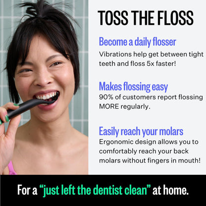 FLAUS Electric Flosser – Sonic Technology Dental Plaque Remover