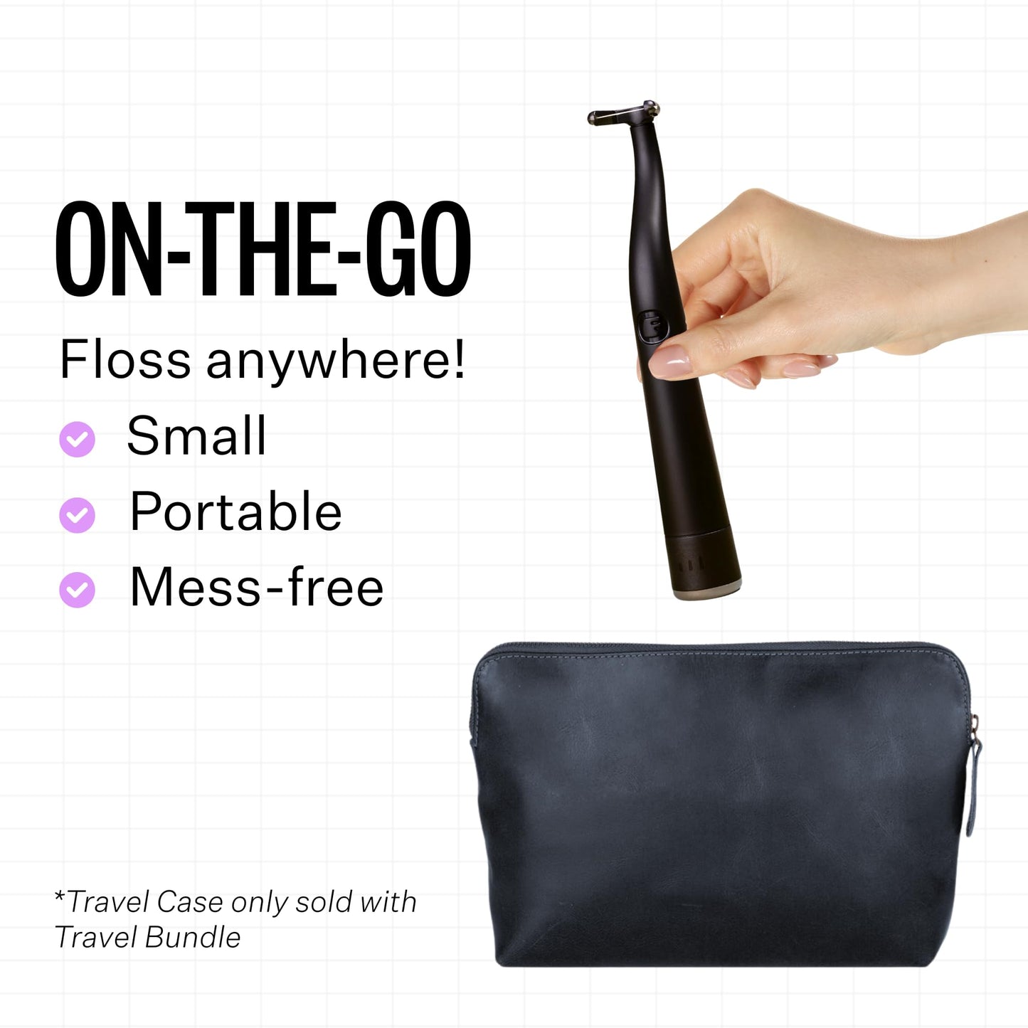 FLAUS Electric Flosser – Sonic Technology Dental Plaque Remover