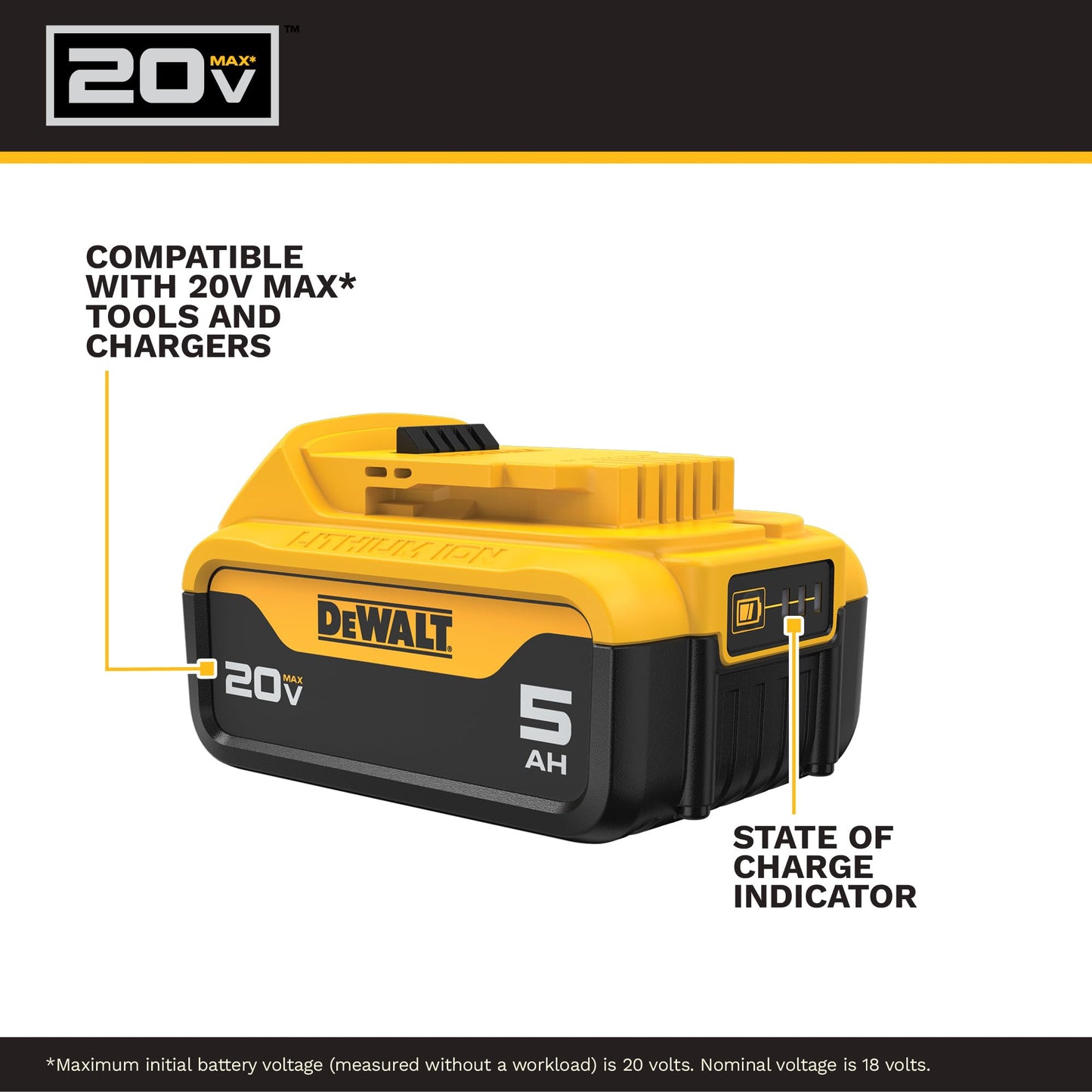 DEWALT 20V MAX Brushless 1/2 In. High Torque Impact Wrench (DCF900P1)