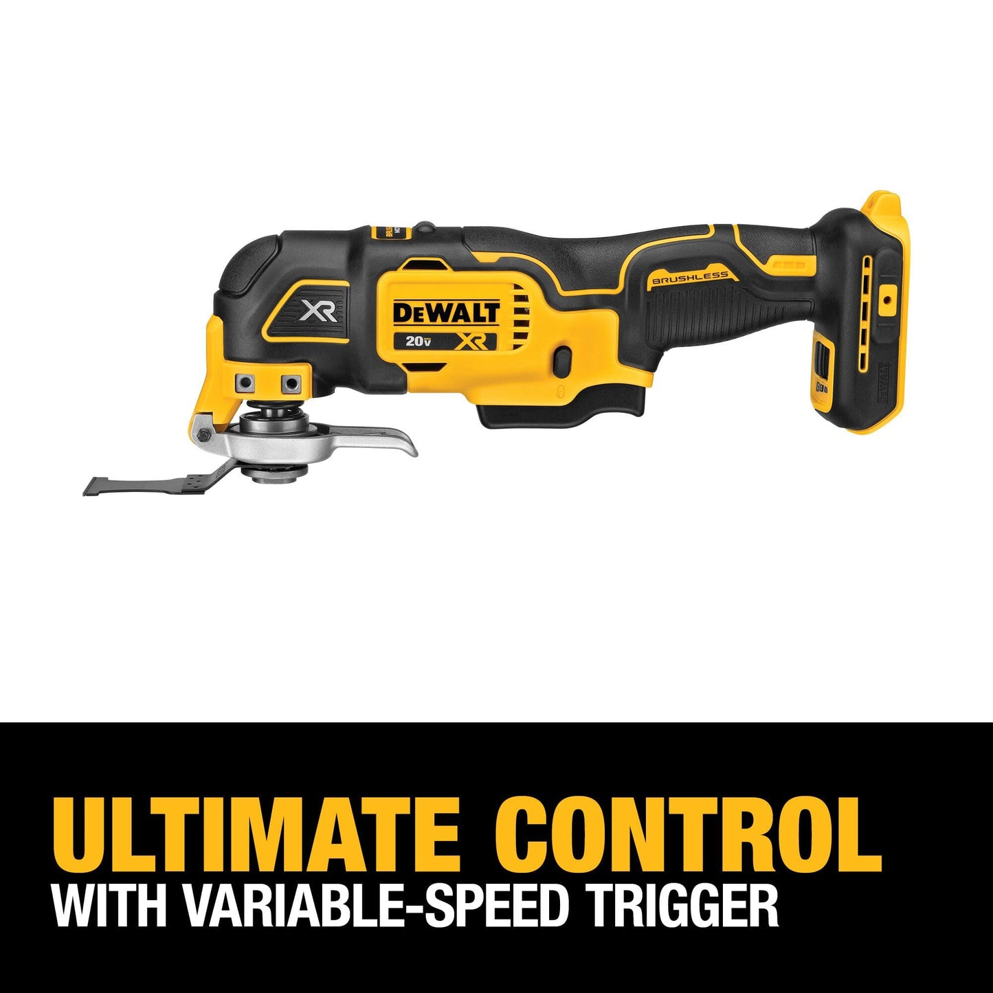 DEWALT 20V MAX XR Brushless Oscillating Multi-Tool Bare (DCS356B)