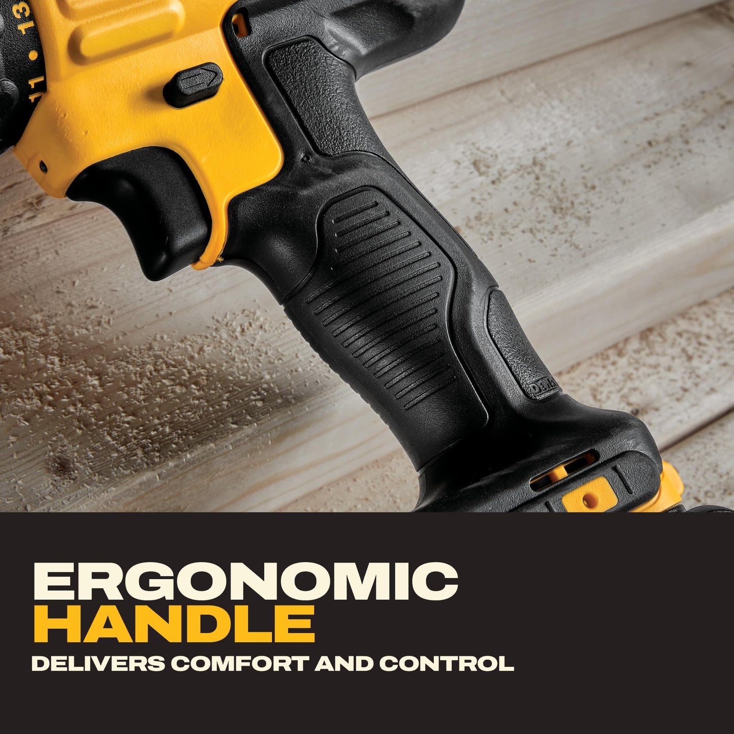 DEWALT 20V MAX Cordless Drill Driver Set, 2-Speed, 2 Batteries (DCD771C2)