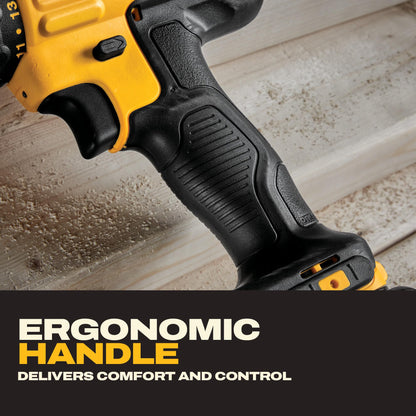 DEWALT 20V MAX Cordless Drill Driver Set, 2-Speed, 2 Batteries (DCD771C2)