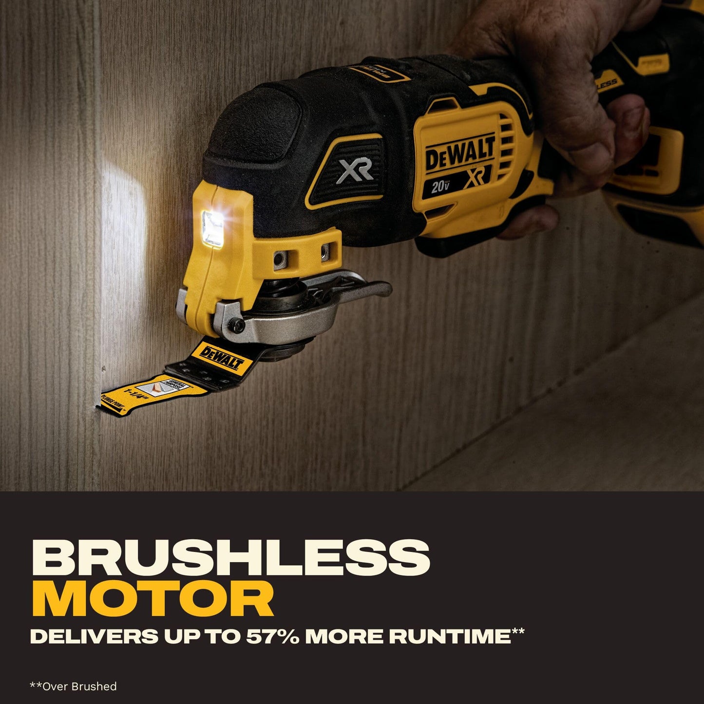 DEWALT 20V MAX XR Brushless Oscillating Tool Kit (DCS356D1)