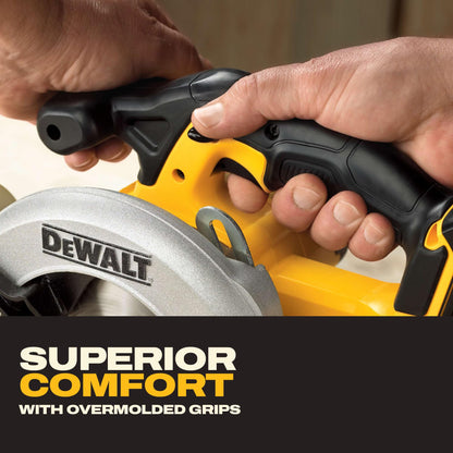 DEWALT 20V MAX 6-1/2 In. Cordless Circular Saw, Bare Tool (DCS391B)