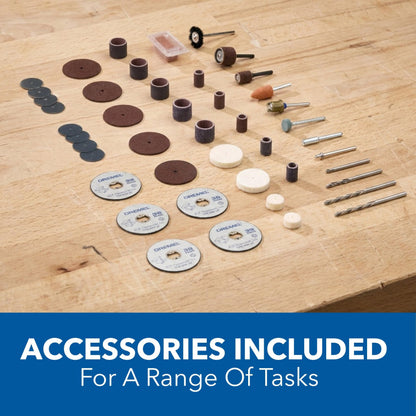 Dremel 4300-5/40 Rotary Tool Kit – 5 Attachments & 40 Accessories
