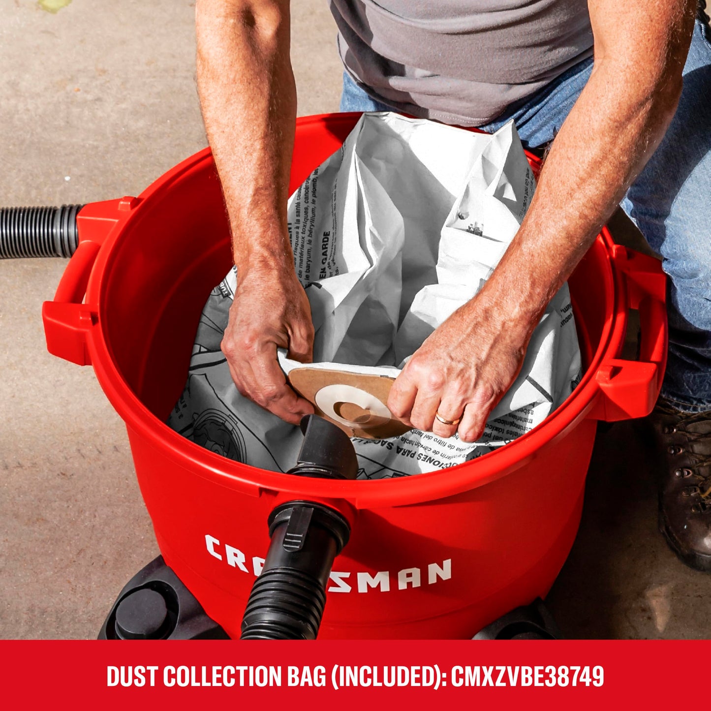 CRAFTSMAN 16 Gallon 6.5 Peak HP Wet Dry Shop Vacuum