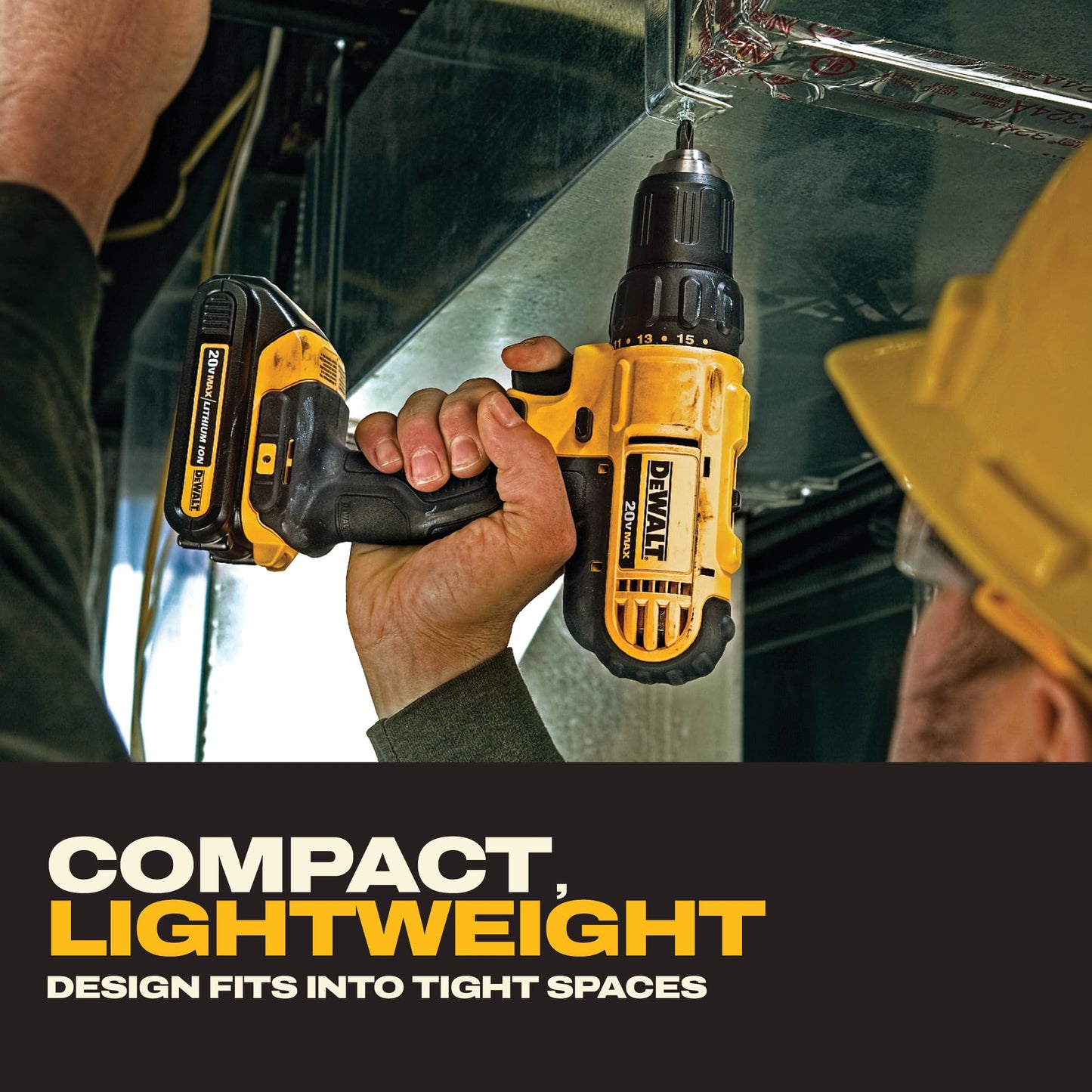 DEWALT 20V MAX Drill & Impact Driver Combo Kit, 2 Batteries (DCK240C2)